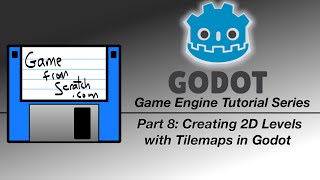 Godot Tutorial  Creating 2D levels using Tilemaps [upl. by Marji989]