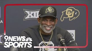 Deion Sanders speaks after Colorados big win over Utah [upl. by Apgar]