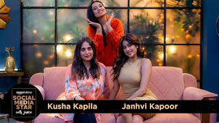 Social Media Star With Janice S03  E02 Janhvi Kapoor amp kushakapila5643 [upl. by Egide]