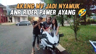 Akang mv jadi nyamuk 🤣 ANR rider pamer ayank‼️ cimon dan mblo riski pun melongo 🗿 [upl. by Notsgnal]