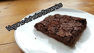 Vegane Schoko Brownies Lecker Einfach und Schnell [upl. by Airb651]