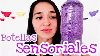 COMO HACER BOTELLAS SENSORIALES PARA NIÑOS [upl. by Accever475]