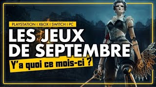 TOP 10 des sorties jeux vidéo en SEPTEMBRE 2022  🎮 [upl. by Ajnek810]