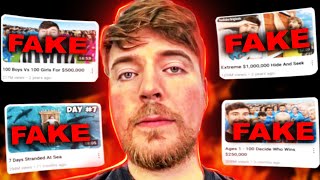 Times MrBeast Faked His Videos  Hard Evidence [upl. by Portwine]