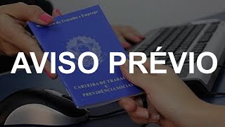 As regras do aviso prévio de funcionários [upl. by Einalam]