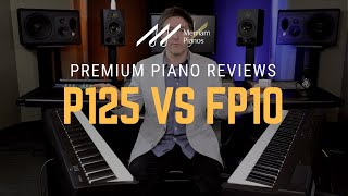 🎹Yamaha P125 vs Roland FP10 Digital Piano Comparison Review amp Demo🎹 [upl. by Drusi]