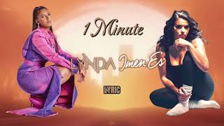 Lynda X Imen ES  1 Minute LYRIC color édition [upl. by Linden292]