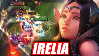 Wild Rift Irelia Gameplay in Season 12 Build amp Runes [upl. by Eiclehc]