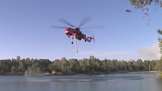 CAL FIRE and El Dorado National Forest continue battling Crozier Fire [upl. by Mallin93]