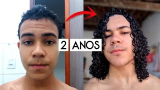 2 ANOS 24 MESES  Deixando o CABELO CACHEADO 3B3C Crescer [upl. by Dianna]