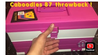 What’s inside my caboodles 87 throwback [upl. by Nwahser]