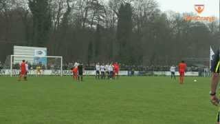 Wereldgoal Pierre van Hooijdonk 43 tegen amateurs HFC [upl. by Edyak]