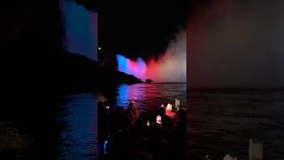 Niagara Falls Fireworks Cruise canadianlandmark [upl. by Cheria]