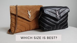 YSL LouLou Bag Toy Vs Small Size Comparison [upl. by Htebasyle230]