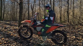 TEST KTM EXC 250 TPI 2020 HARD ENDURO [upl. by Runstadler400]