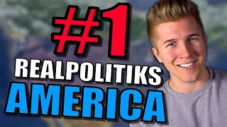 Realpolitiks USA 2020 Gameplay Let’s Play Realpolitiks as America  Grand Strategy Game  Part 1 [upl. by Nivlek]