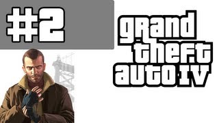 Grand Theft Auto 4 Walkthrough  Gameplay with Commentary Part 2  Cheesing It [upl. by Fries]