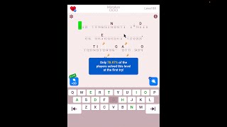 Cryptogram The Solution For Level 88  Step by Step Word Brain Puzzle [upl. by Johna861]