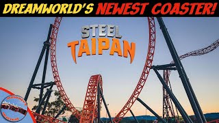 STEEL TAIPAN Full Roller Coaster Review amp Analysis  Dreamworld Gold Coast Australia 🇦🇺 [upl. by Ennaerb]