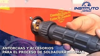 Antorchas y accesorios para el proceso de soldadura MIGMAG [upl. by Mandal]