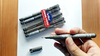 Drawing pens review [upl. by Hurty]