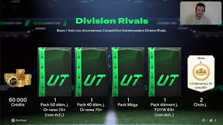 🏅RÉCOMPENSES DIVISION RIVALS DIV 2  FC25 LIVE ✨ [upl. by Hartzell93]