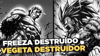 VEGETA ULTRA EGO 2 DESTRÓI AS MÃOS DE BLACK FREEZA [upl. by Notrem]