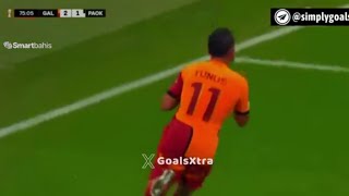 Yunus Akgün Goal Galatasaray Vs PAOK 21 All Goals Results Extended Highlights [upl. by Solange]