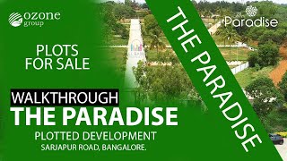 Ozone Paradise Sarjapur  Plots For Sale Sarjapur Road  Call 9019000400 [upl. by Nebra]