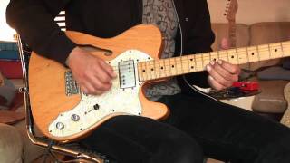 1972 Fender Telecaster Thinline Part2 [upl. by Robena729]