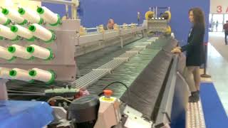 Different types of rapier loom Rapier weaving machine amp fabric production process [upl. by Joelie]