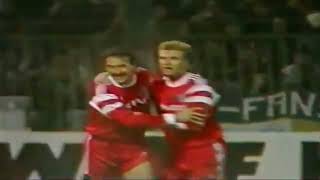 Jan Furtok gol Hansa  HSV 12 Bundesliga 16111991 [upl. by Clein741]