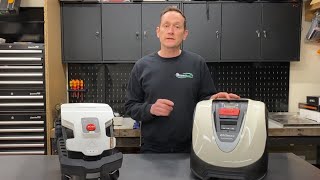 Honda Miimo HRM 40 vs Ambrogio Twenty Deluxe Robot Mower Comparison Spec amp Build Quality Review [upl. by Airotkciv]