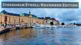 Stockholm Stroll November Edition [upl. by Schilling]