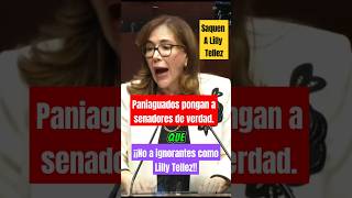 quotLilly Tellez es una Ignorantequot senadora de la 4T trapea con Lilly Tellez ultimahora noticias [upl. by Yasmar]