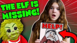 Baby Grinch Ate My ELF ON THE SHELF Baby Grinch Vs Elf [upl. by Aerdma]