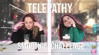 TWIN TELEPATHY SMOOTHIE CHALLENGE [upl. by Iv]