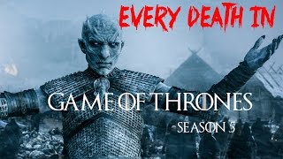 EVERY DEATH IN SERIES 2 Game of Thrones S05 2015 [upl. by Llen228]