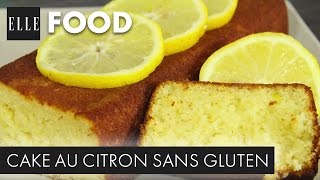 Recette  Cake au citron sans gluten avec L’atelier de Roxane┃ELLE Cuisine [upl. by Fields652]