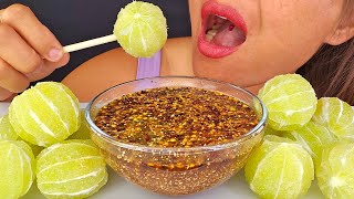 EATING WHOLE SOUR LIMES ASMR MUKBANG OMAD [upl. by Nonnel683]