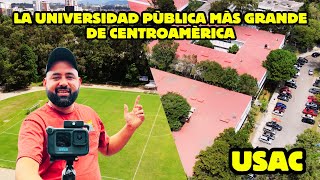 LA UNIVERSIDAD PUBLICA MAS GRANDE DE CENTROAMERICA ESTA EN GUATEMALA [upl. by Yrelbmik]