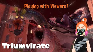 SALMON RUN Wildcard Truimvirate Rotation Viewers VTuber [upl. by Corron]