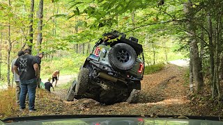 Ford Bronco tackles the mountains of Vermont [upl. by Onaicnop]