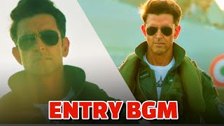 Fighter Movie BGMs  Hrithik Roshan Entry BGM [upl. by Standing]