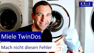 How to clean Miele washing machine TwinDos system with TwinDosCare [upl. by Repsihw]