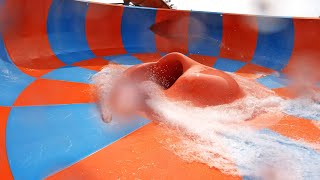 VORTEX Bowl Water Slide at Hersheypark in Pennsylvania [upl. by Odareg]