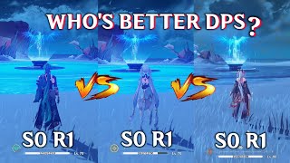 Changli VS Jinshi VS Jiyan Against Lv100 Crownless  Whos Better DPS  Wuthering Waves 11 [upl. by Windzer]