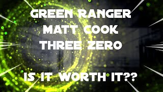 Power Ranger 16 Scale Green Ranger Matt Cook ThreeZero [upl. by Ciredor659]