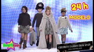 24 HORAS SIENDO MODELO CUMPLO MI SUEÑO DESFILO POR PRIMERA VEZ EN CHILDREN FASHION FROM SPAIN [upl. by Hut]