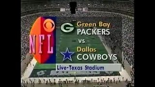 19931003 Green Bay Packers vs Dallas Cowboys [upl. by Ecinev]